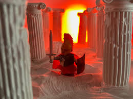 Minifigure scene entry B for story shot category.